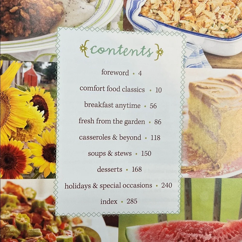 Southern Living Comfort Food Cookbook Softcover